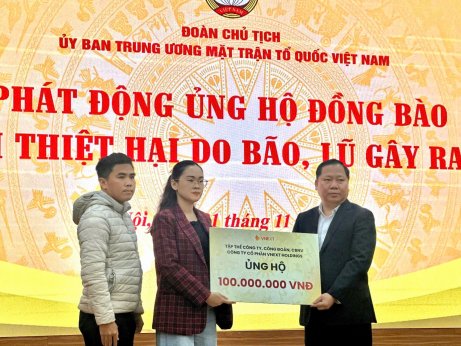 GÓP YÊU THƯƠNG, TRAO HY VỌNG - VNEXT CHUNG TAY HƯỚNG VỀ ĐỒNG BÀO VÙNG BÃO LŨ